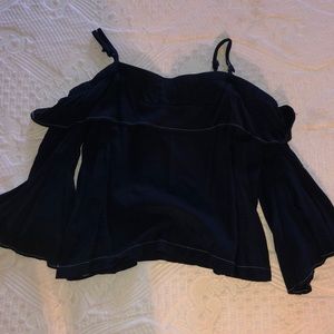 off the shoulder crop top